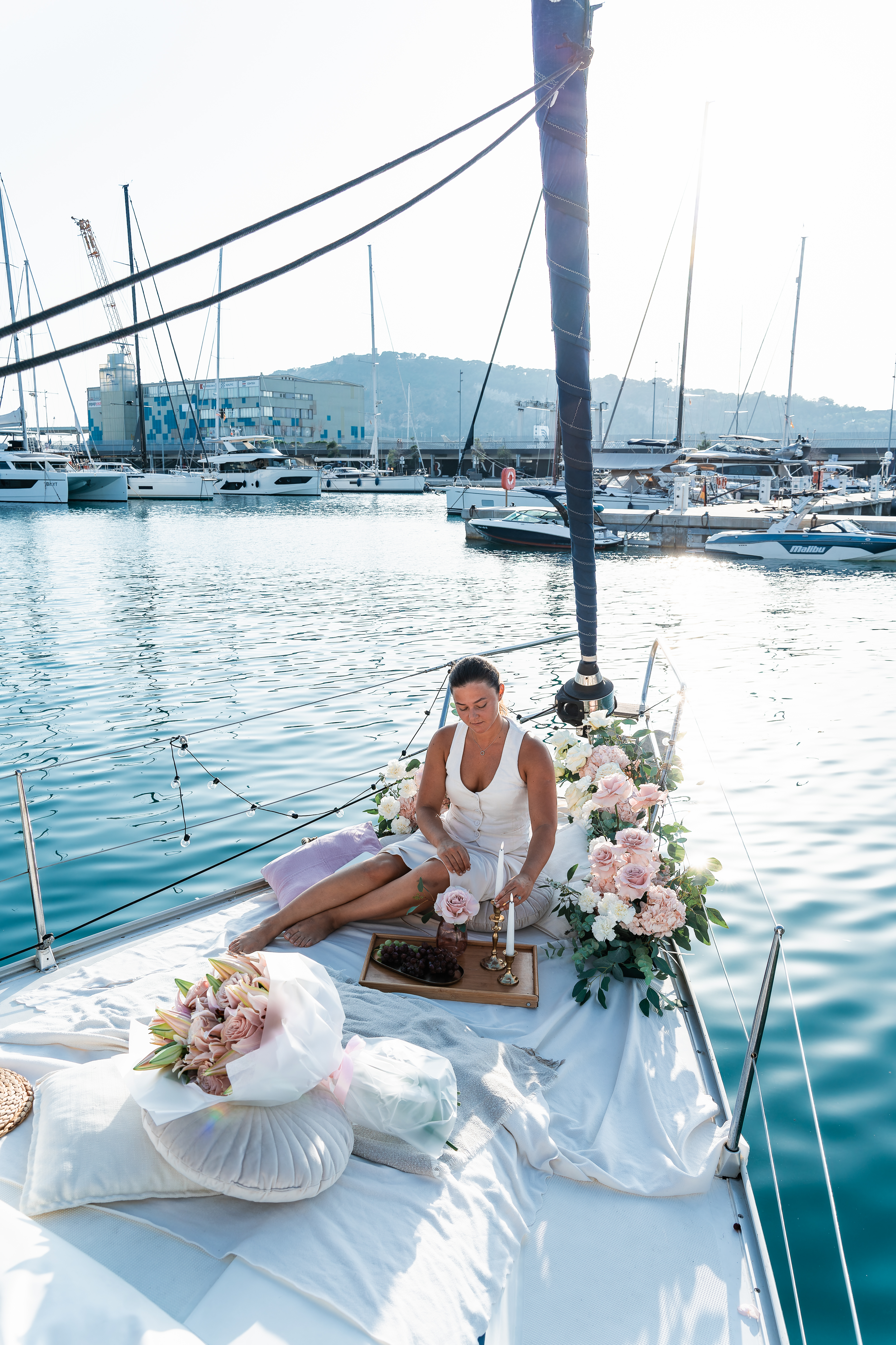 Wedding proposal in Barcelona