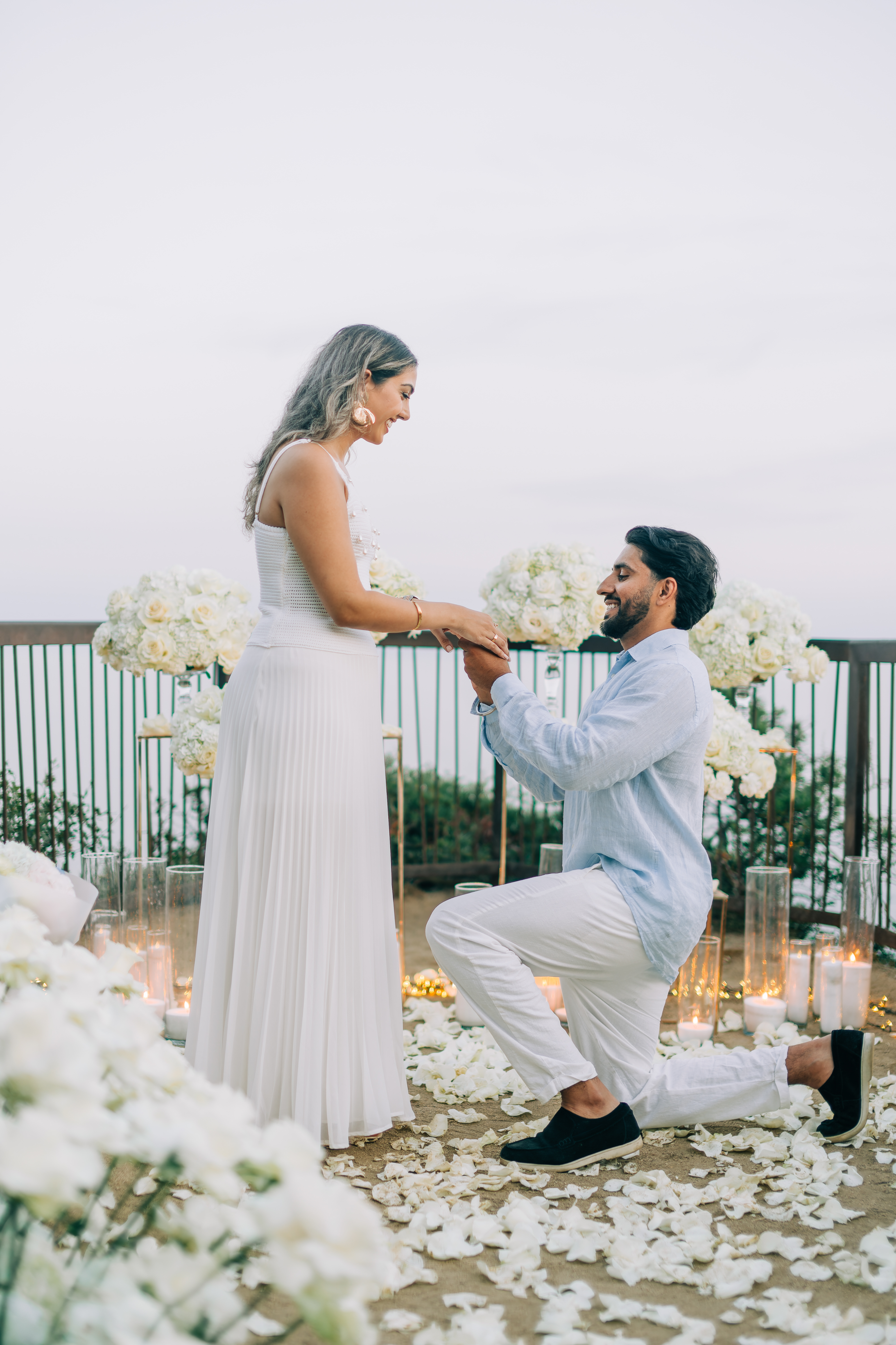 Private garden proposal venue in Barcelona
