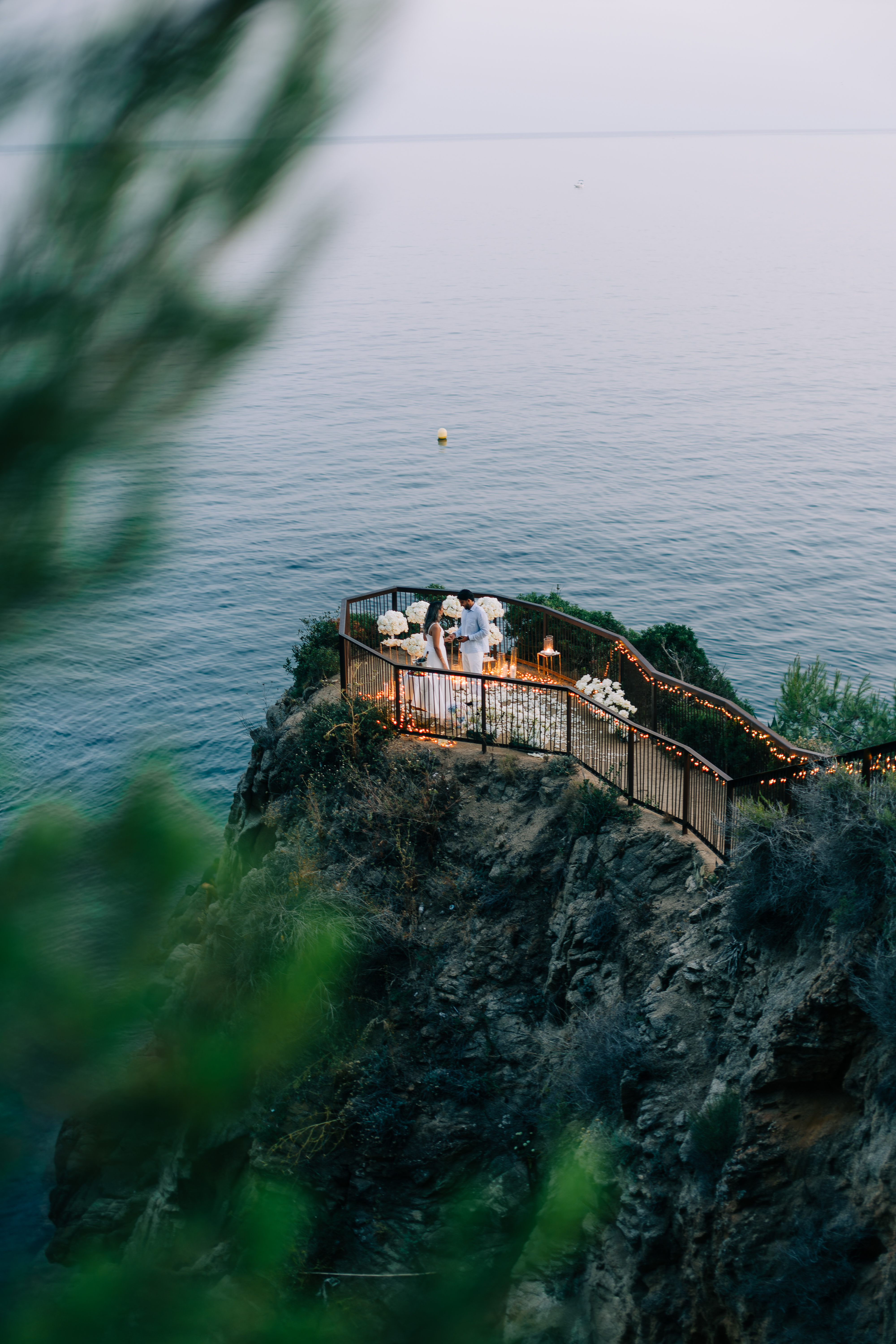 Romantic couple proposal session